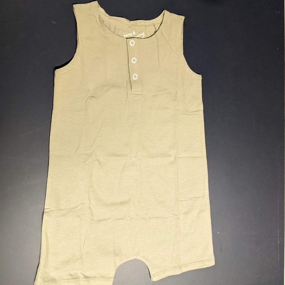 June & January sleeveless romper